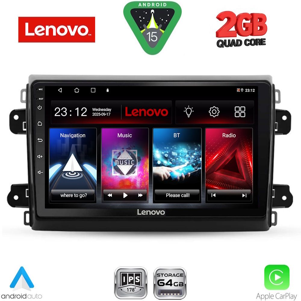LENOVO LVD 2143_CPA (9inc) MULTIMEDIA TABLET for FIAT DUCATO mod. 2021-2026