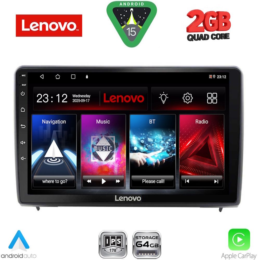 LENOVO LVD 2151_CPA (10inc) MULTIMEDIA TABLET for FORD ECOSPORT mod. 2018-2023