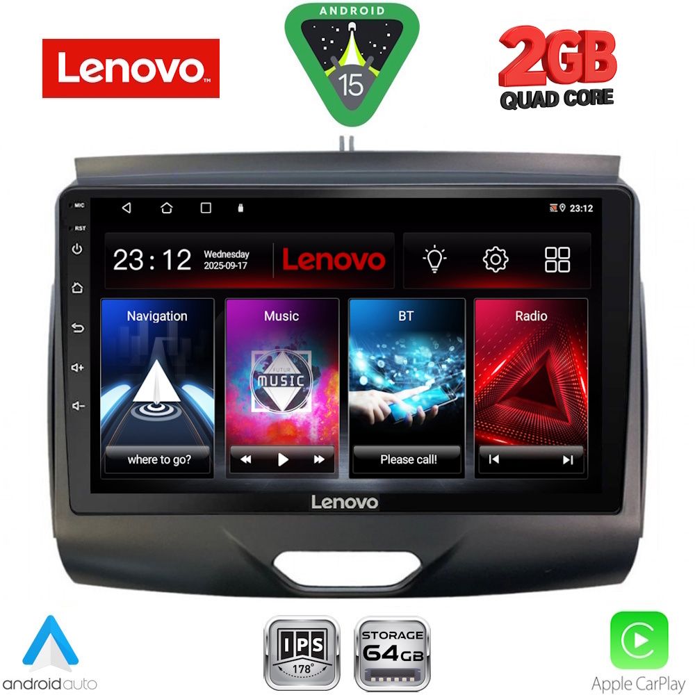 LENOVO LVD 2172B_CPA (9inc) MULTIMEDIA TABLET for FORD RANGER mod. 2015-2018