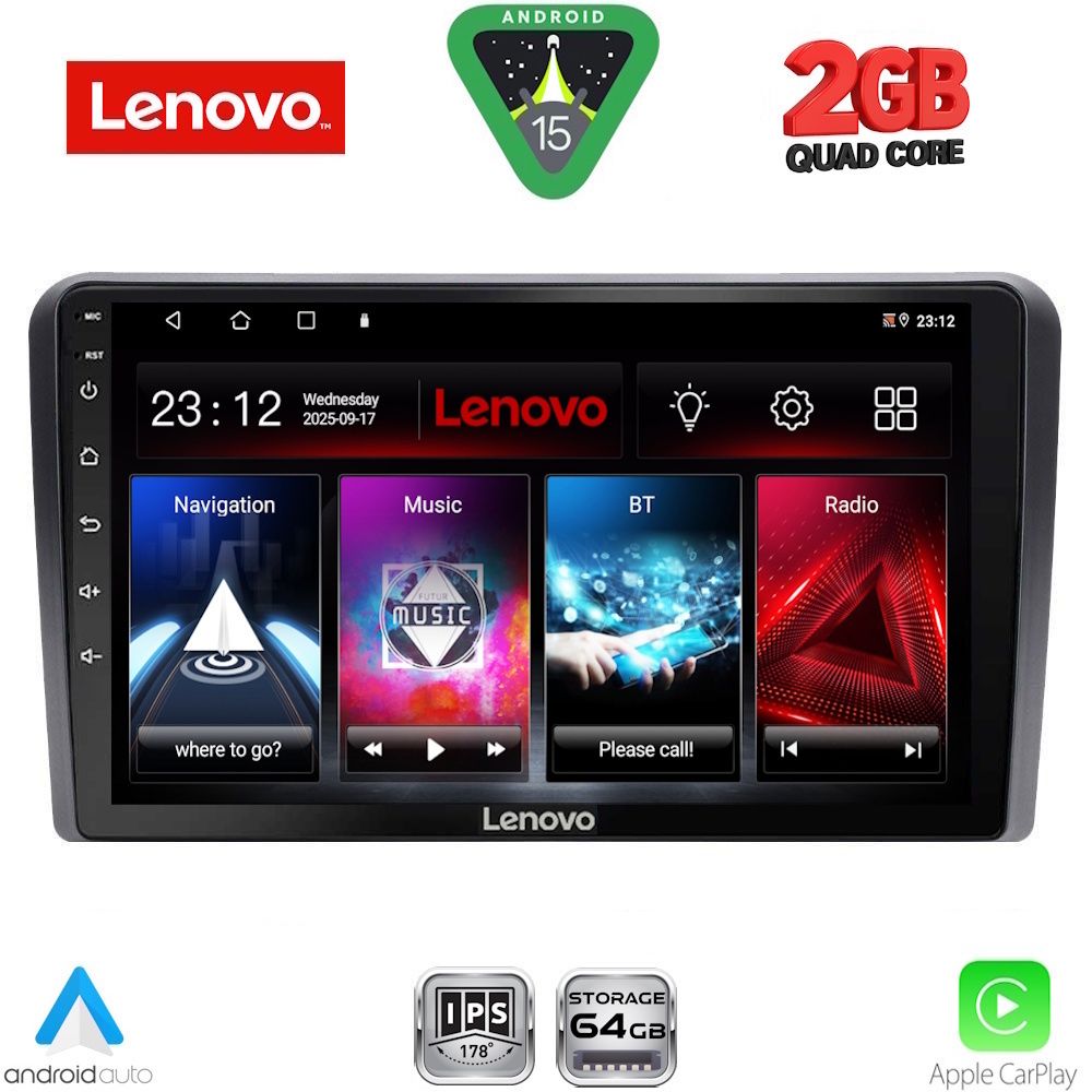 LENOVO LVD 2174L_CPA (10inc) MULTIMEDIA TABLET for FORD TRANSIT CONNECT mod. 2018-2025 Low Version