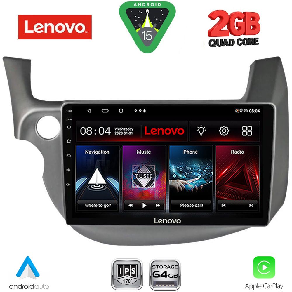 LENOVO LVD 2211_CPA (10inc) MULTIMEDIA TABLET for HONDA JAZZ mod. 2008-2012