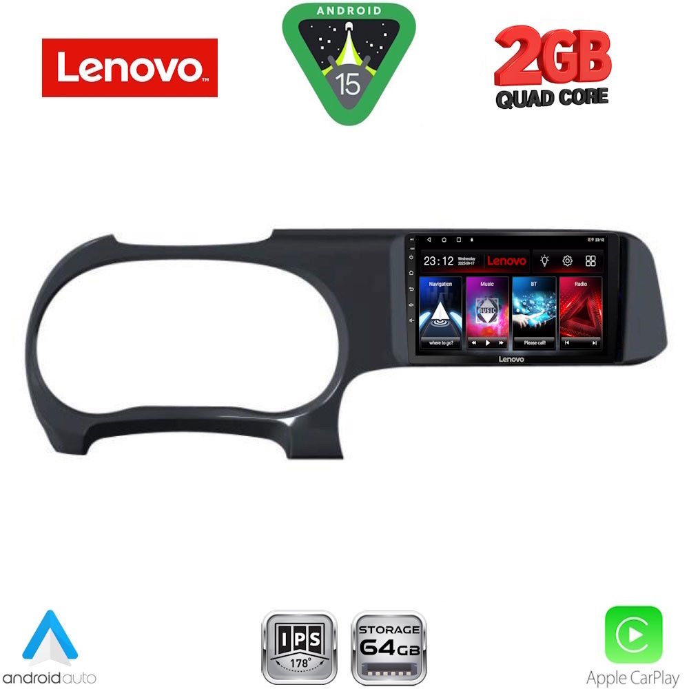 LENOVO LVD 2225_CPA (9inc) MULTIMEDIA TABLET for HYUNDAI i10 mod. 2020-2026