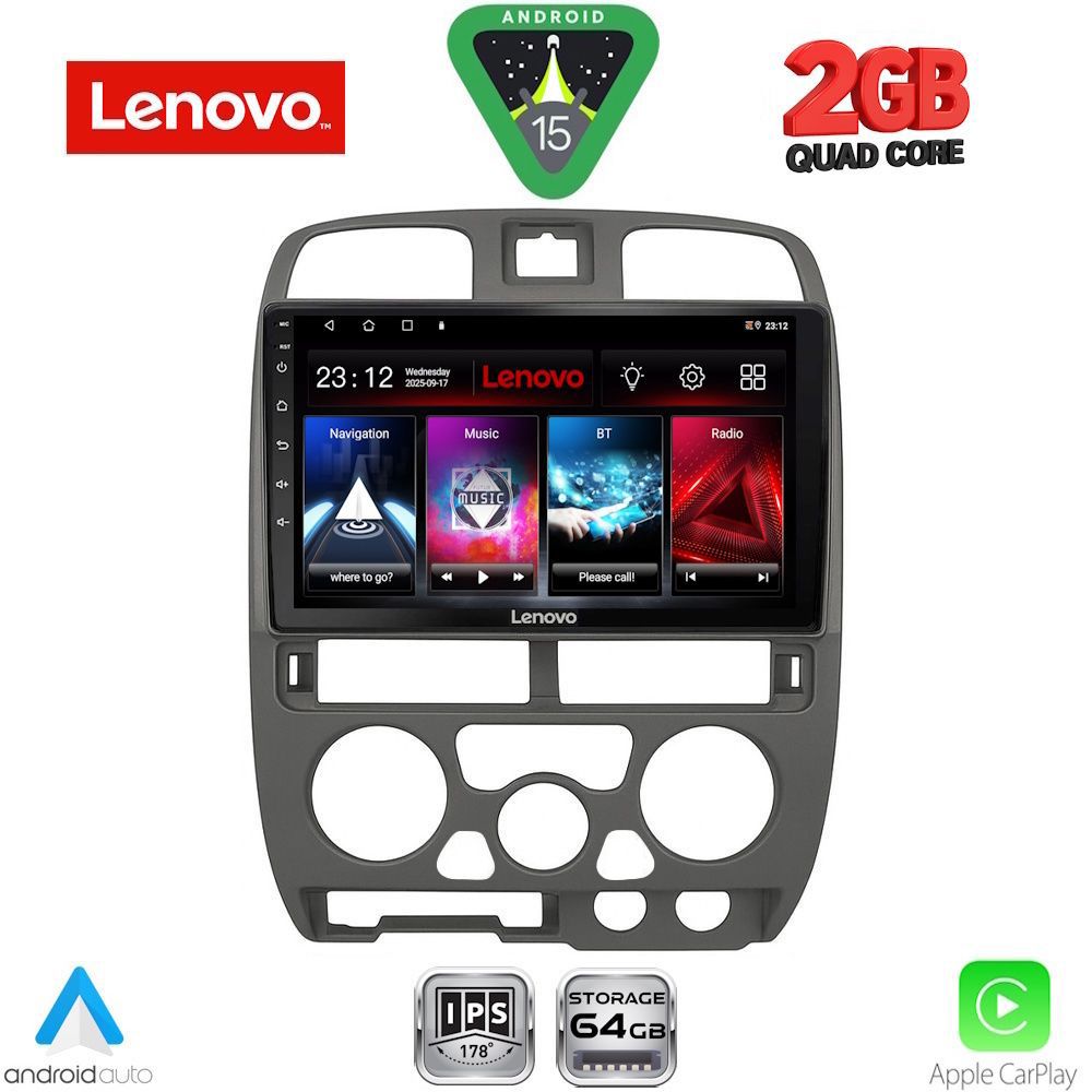 LENOVO LVD 2253GR_CPA (9inc) MULTIMEDIA TABLET for ISUZU D-MAX mod. 2002-2008 (GREY) LENOVO LVD 2253GR_CPA (9inc) MULTIMEDIA TABLET for ISUZU D-MAX mod. 2002-2008 (GREY)