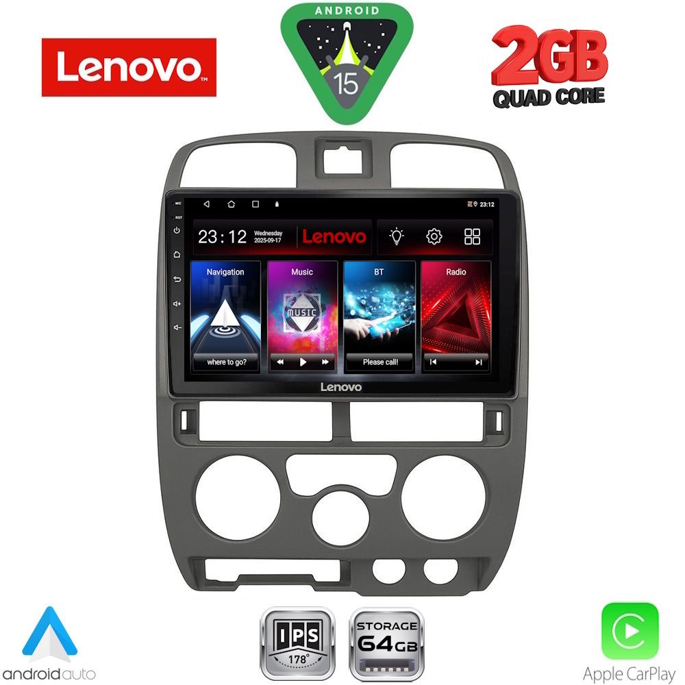 LENOVO LVD 2253GR_CPA (9inc) MULTIMEDIA TABLET for ISUZU D-MAX mod. 2002-2008 (GREY)
