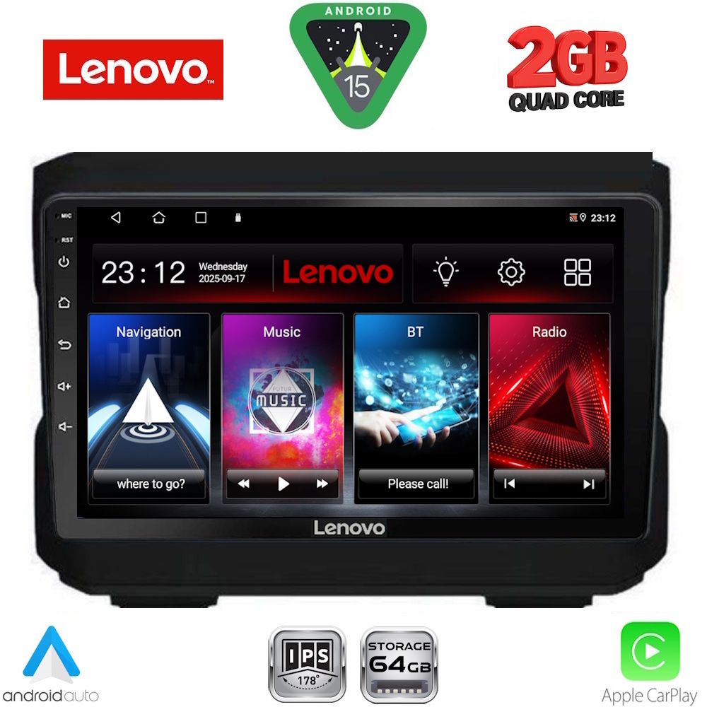 LENOVO LVD 2272_CPA (10inc) MULTIMEDIA TABLET for JEEP mod. 2007-2014 – DODGE mod. 2007-2014