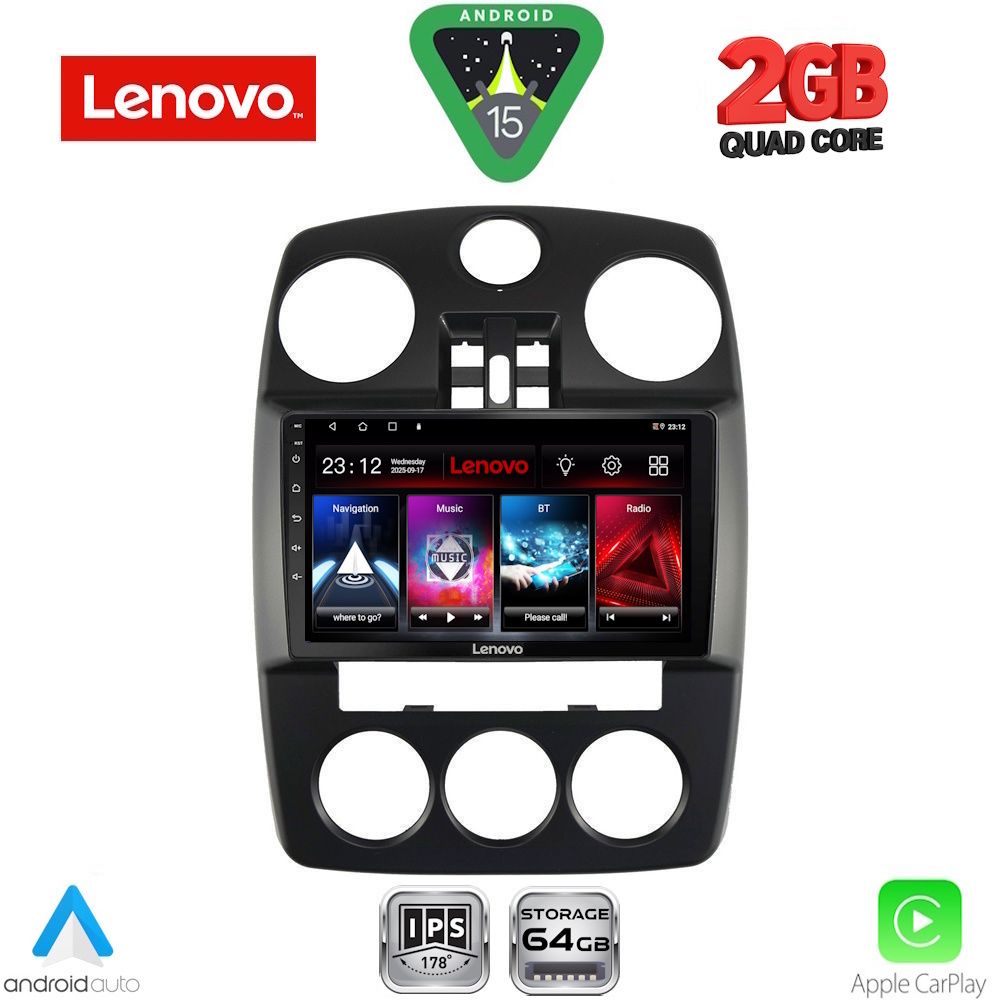 LENOVO LVD 2287_CPA (9inc) MULTIMEDIA for CHRYSLER PT CRUISER mod. 2005-2010