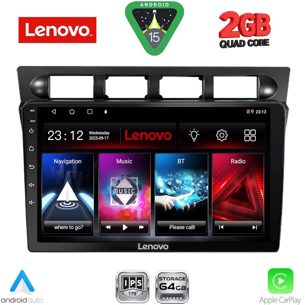 LENOVO LVD 2306_CPA (9inc) MULTIMEDIA TABLET for KIA PICANTO mod. 2004-2008
