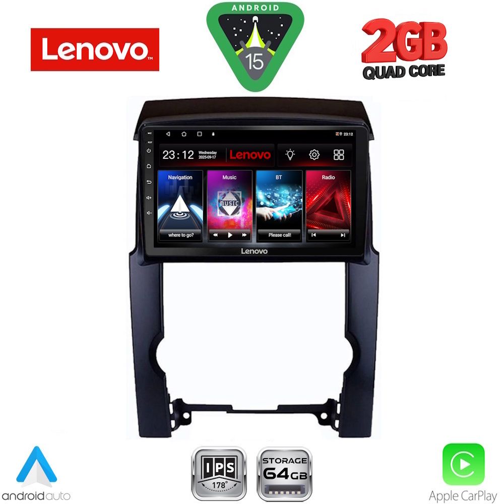 LENOVO LVD 2318_CPA (10inc) MULTIMEDIA TABLET for KIA SORENTO mod. 2009-2014