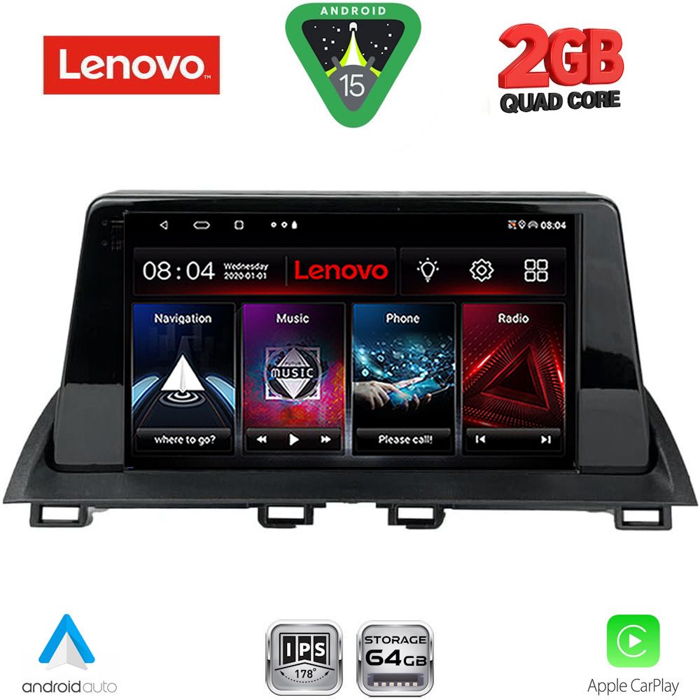 LENOVO LVD 2367_CPA (9inc) MULTIMEDIA TABLET for MAZDA 3 mod. 2014-2019