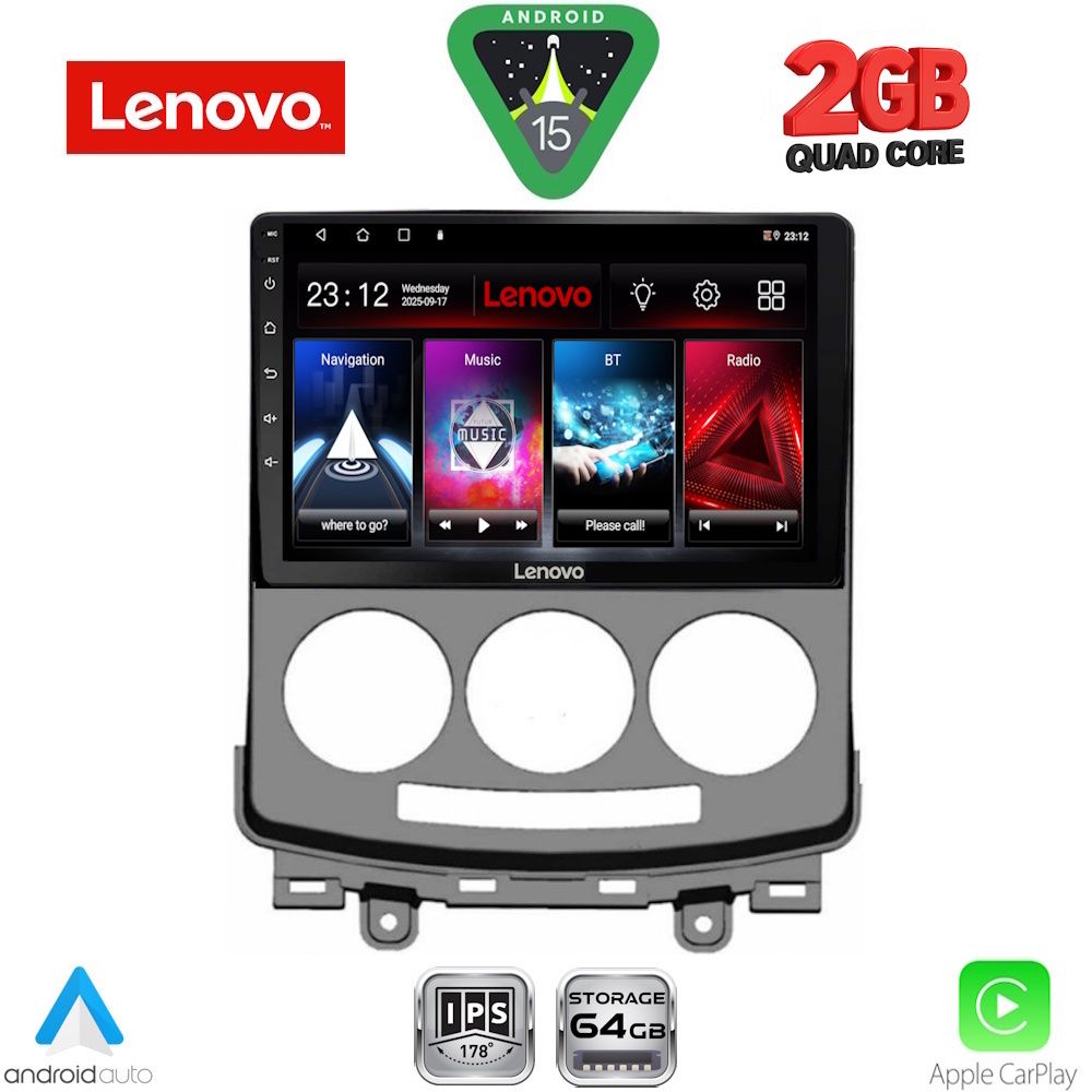 LENOVO LVD 2370_CPA (9inc) MULTIMEDIA TABLET for MAZDA 5 mod. 2004-2010