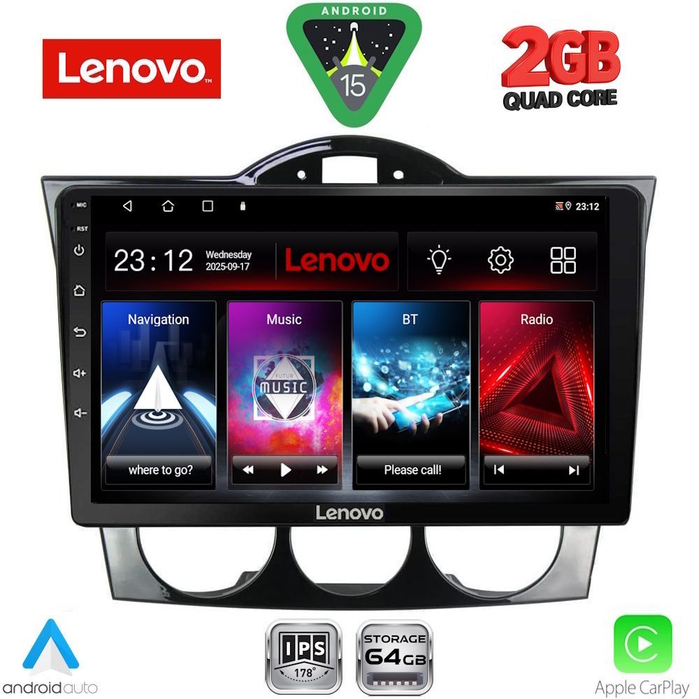 LENOVO LVD 2394_CPA (9inc) MULTIMEDIA TABLET for MAZDA RX8 mod. 2001-2008