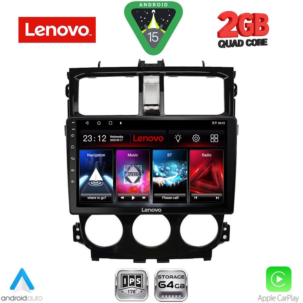 LENOVO LVD 2435_CPA (9inc) MULTIMEDIA TABLET for MITSUBISHI COLT mod. 2013-2023