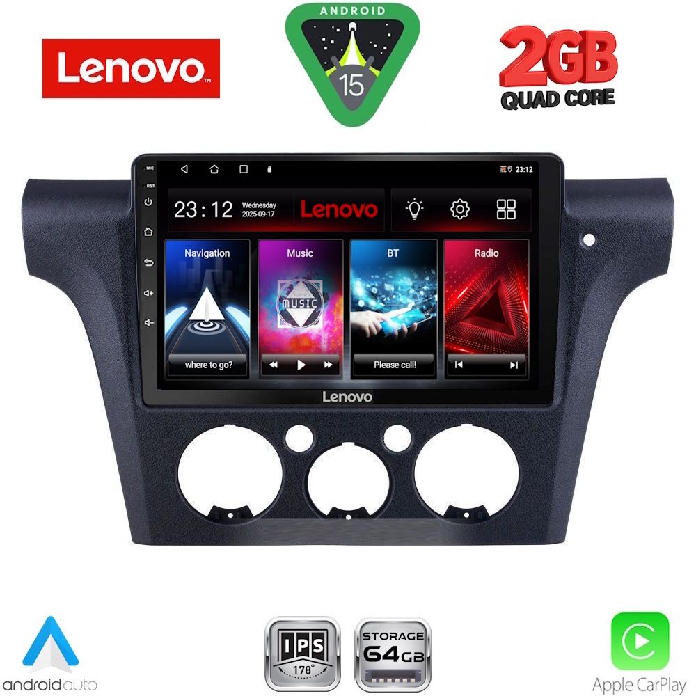 LENOVO LVD 2441_CPA CLIMA (10inc) MULTIMEDIA TABLET for MITSUBISHI OUTLANDER mod. 2001-2005 with CLIMA