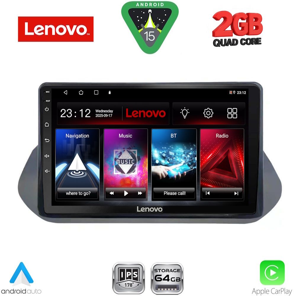 LENOVO LVD 2469_CPA (10inc) MULTIMEDIA TABLET for NISSAN QASHQAI mod. 2021-2024