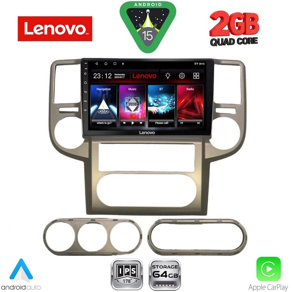 LENOVO LVD 2475_CPA (10inc) MULTIMEDIA TABLET for NISSAN XTRAIL mod. 2004-2007