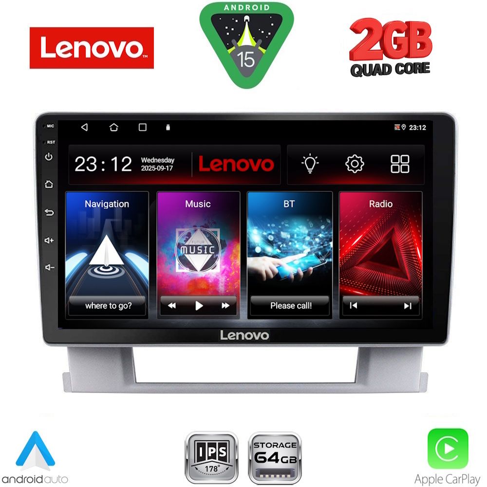 LENOVO LVD 2482_CPA (9inc) MULTIMEDIA TABLET for OPEL ASTRA J mod.2010-2016