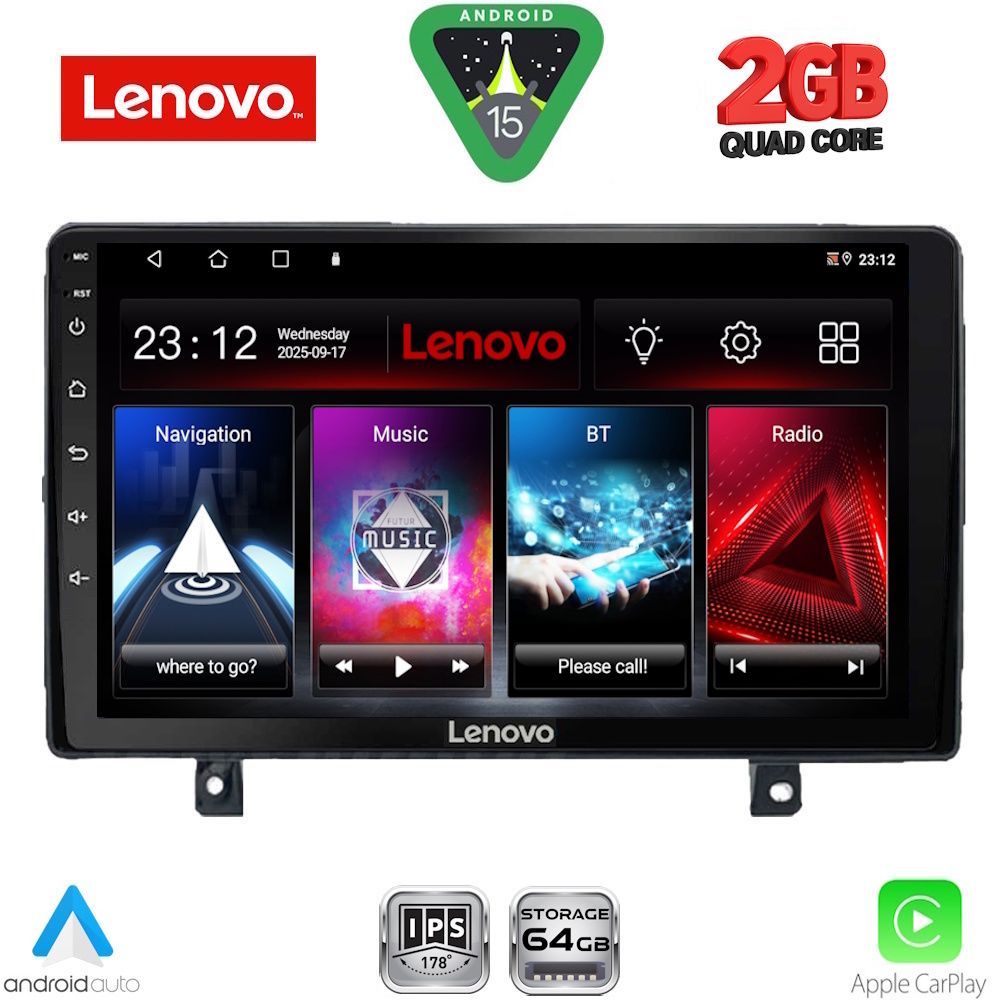 LENOVO LVD 2485_CPA (9inc) MULTIMEDIA TABLET for OPEL ASTRA H mod.2004-2010
