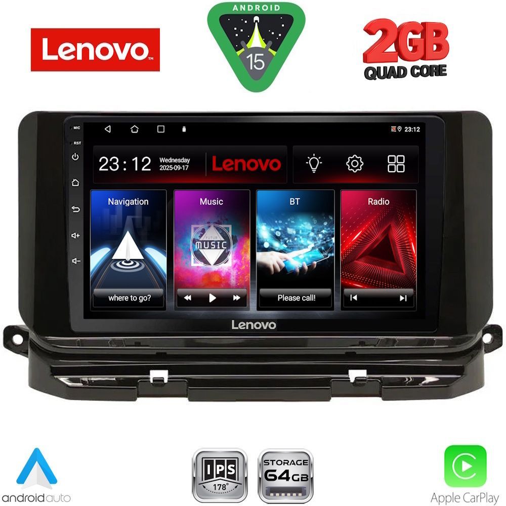 LENOVO LVD 2598_CPA (10inc) MULTIMEDIA TABLET for SKODA OCTAVIA 8 mod. 2021-2026