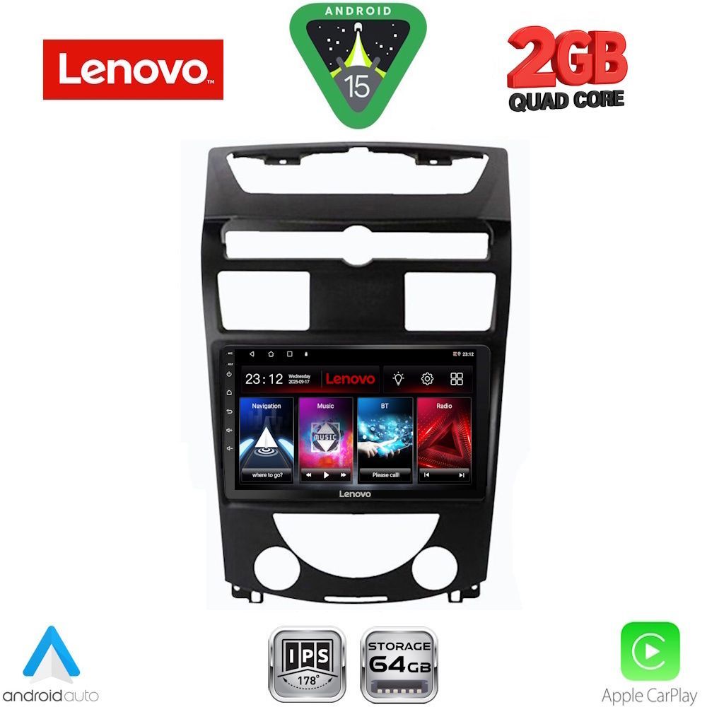 LENOVO LVD 2657_CPA (10inc) MULTIMEDIA TABLET for SSANGYONG REXTON mod. 2006-2015