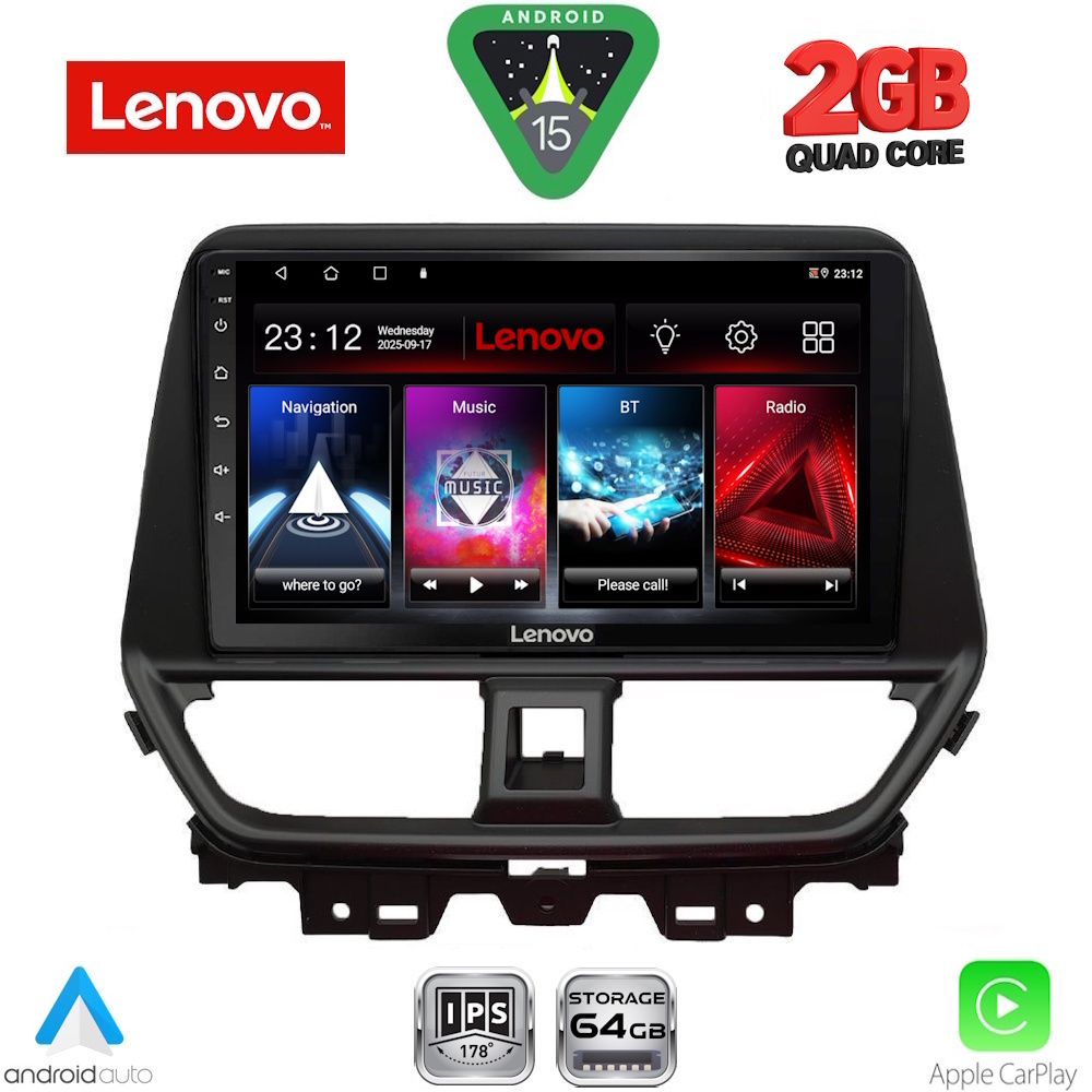 LENOVO LVD 2673_CPA (9inc) MULTIMEDIA TABLET for SUZUKI BALENO mod. 2022-2036