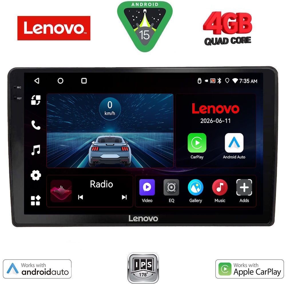 LENOVO LVE 8005_CPAA (10inc) MULTIMEDIA TABLET for AUDI A4 mod. 2008-2015