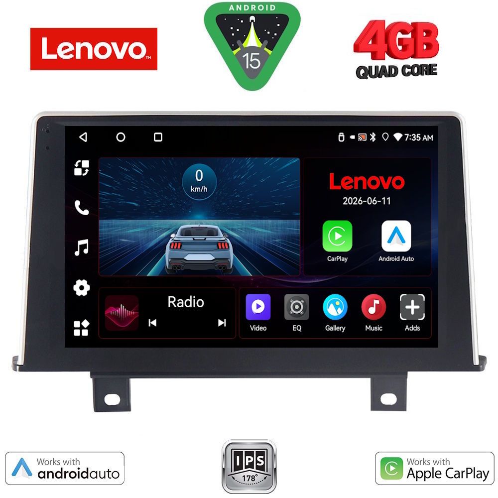 LENOVO LVE 8048_CPAA (9inc) (NBT) MULTIMEDIA TABLET for BMW S.1 (F20-21) mod. 2011-2016
