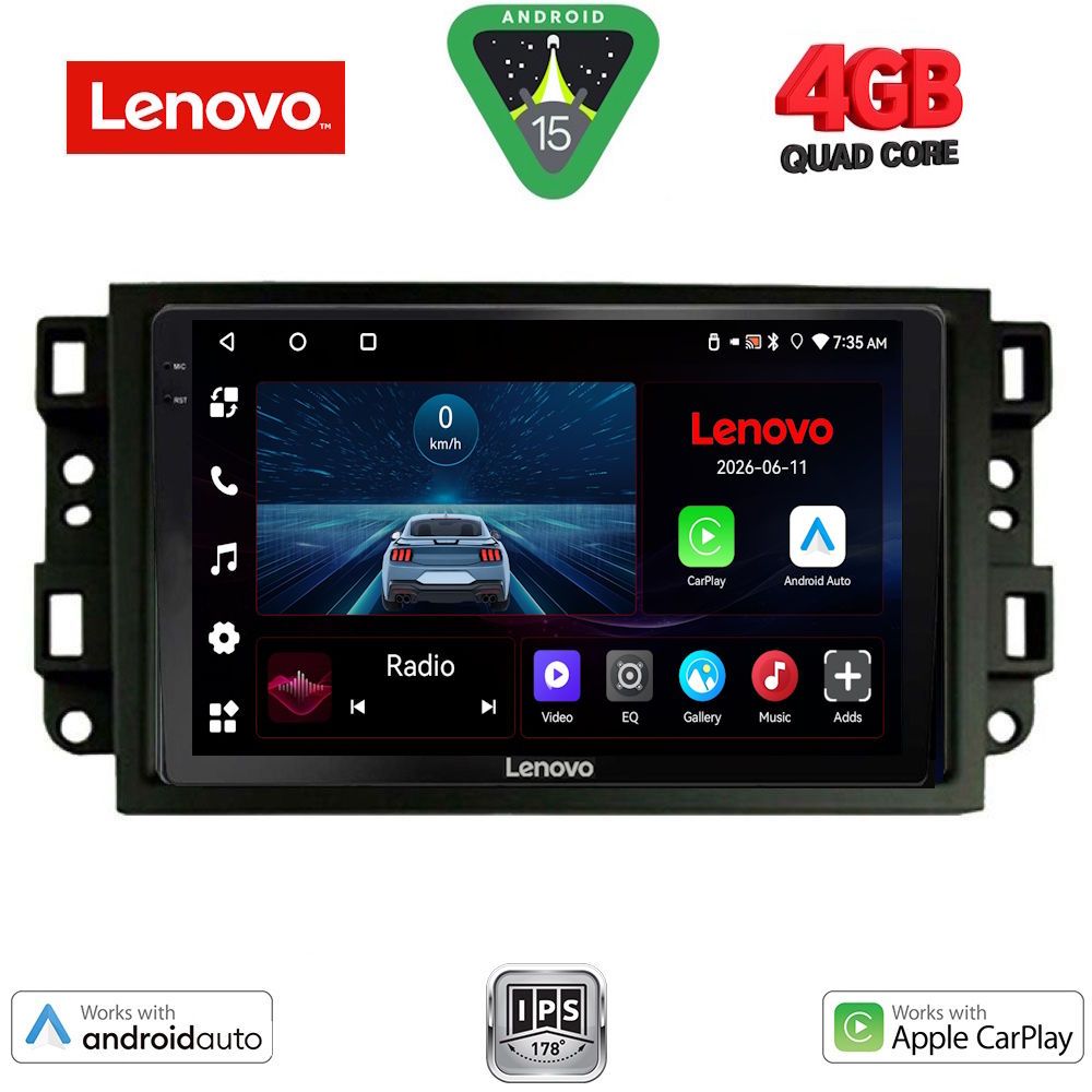 LENOVO LVE 8069_CPAA (10inc) MULTIMEDIA TABLET for GMC ALL mod. 2004-2012