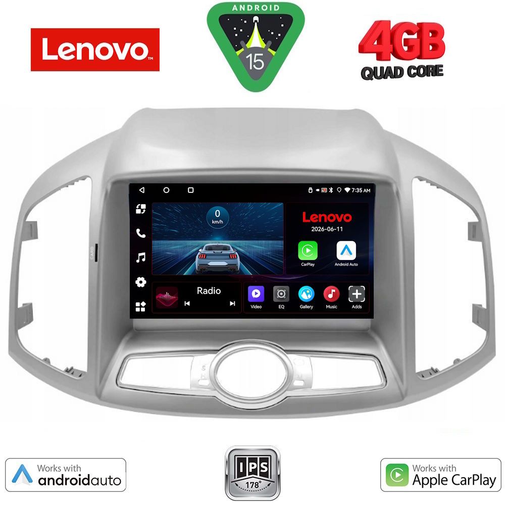 LENOVO LVE 8071_CPAA (10inc) MULTIMEDIA for CHEVROLET CAPTIVA mod. 2012-2018