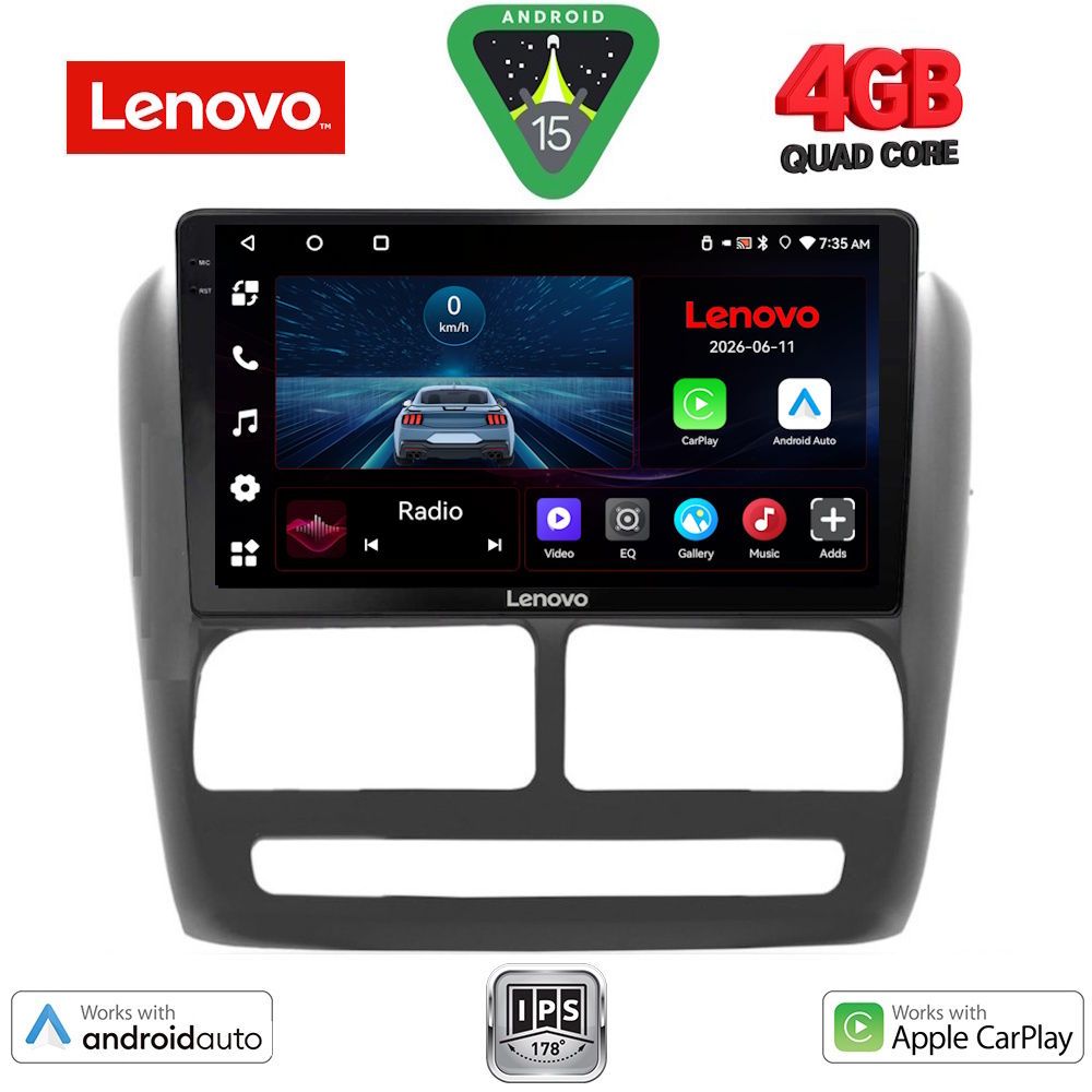 LENOVO LVE 8137_CPAA (9inc) MULTIMEDIA TABLET for FIAT DOBLO mod. 2010-2015