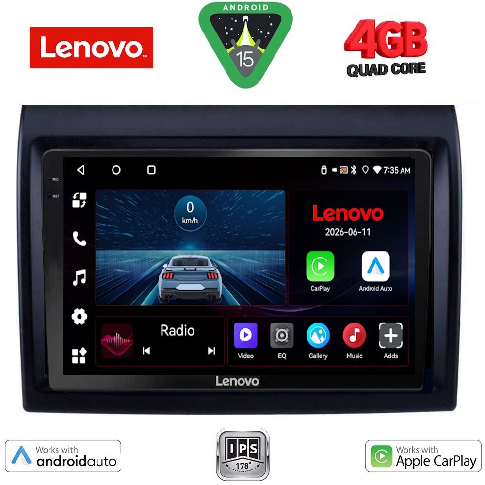 LENOVO LVE 8140_CPAA (9inc) MULTIMEDIA TABLET for FIAT DUCATO mod. 2006-2011