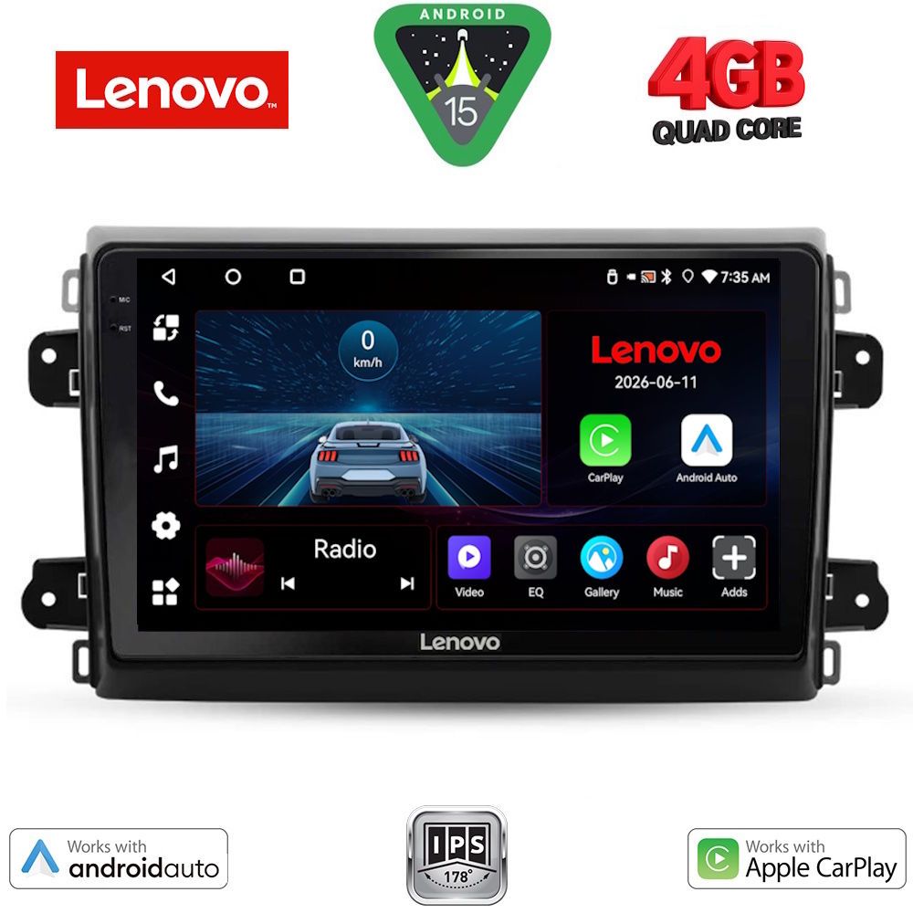 LENOVO LVE 8143_CPAA (9inc) MULTIMEDIA TABLET for FIAT DUCATO mod. 2021-2026