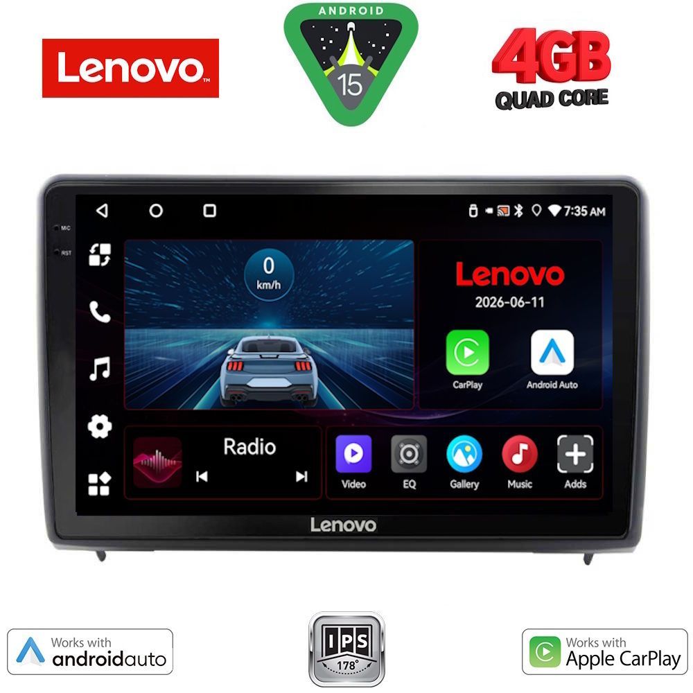 LENOVO LVE 8151_CPAA (10inc) MULTIMEDIA TABLET for FORD ECOSPORT mod. 2018-2022