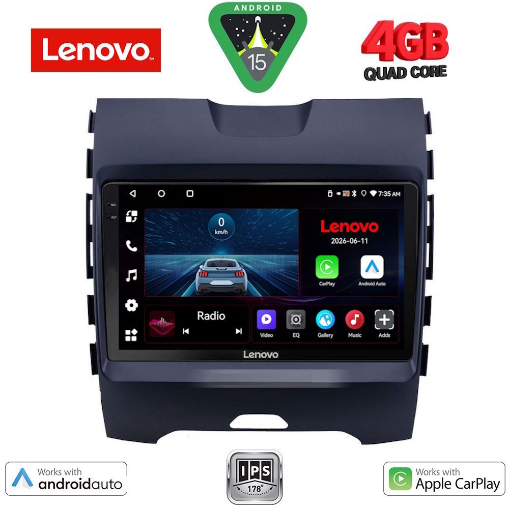 LENOVO LVE 8152_CPAA (9inc) MULTIMEDIA TABLET for FORD EDGE mod. 2015-2023