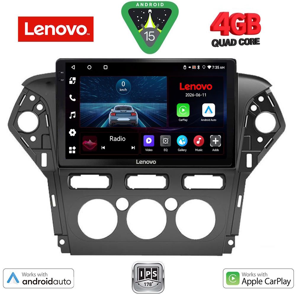 LENOVO LVE 8163_CPAA A/C (10inc) MULTIMEDIA TABLET for FORD MONDEO mod. 2011-2013