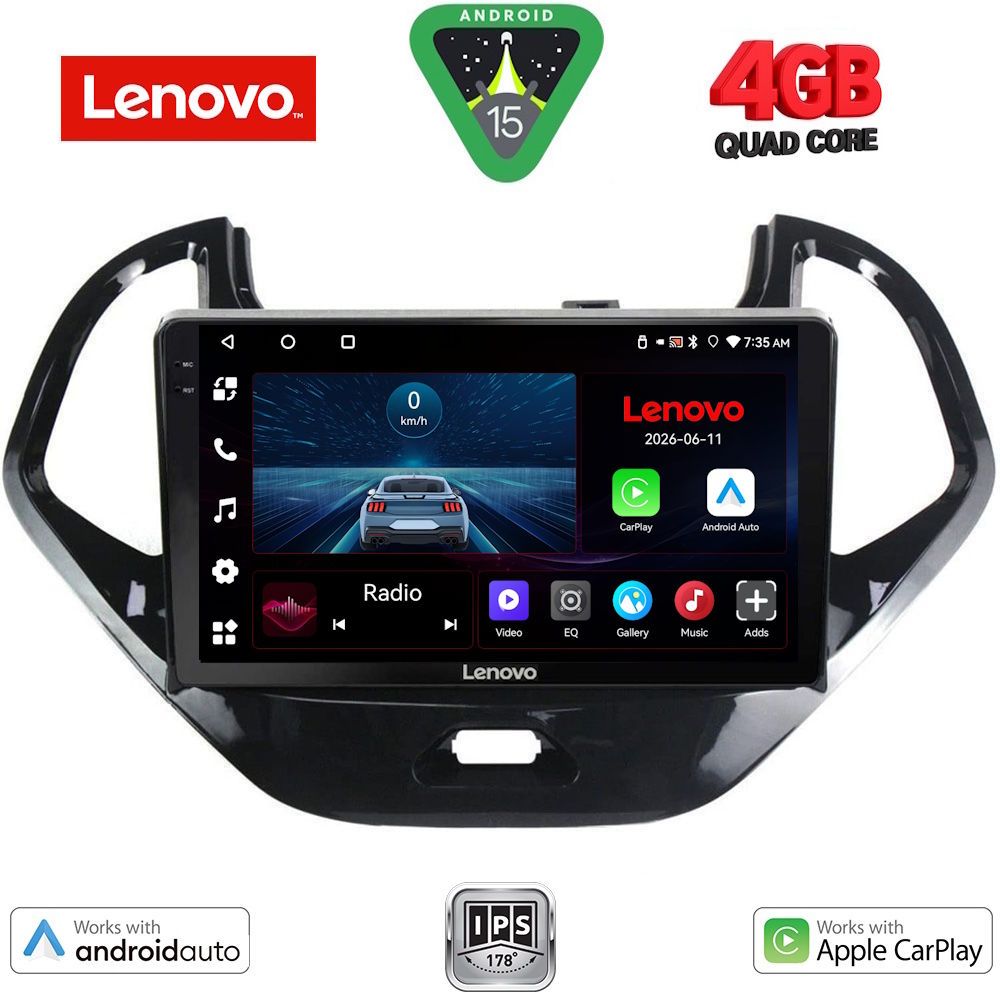 LENOVO LVE 8167SH_CPAA (9inc) MULTIMEDIA TABLET for FORD KA mod. 2017-2024