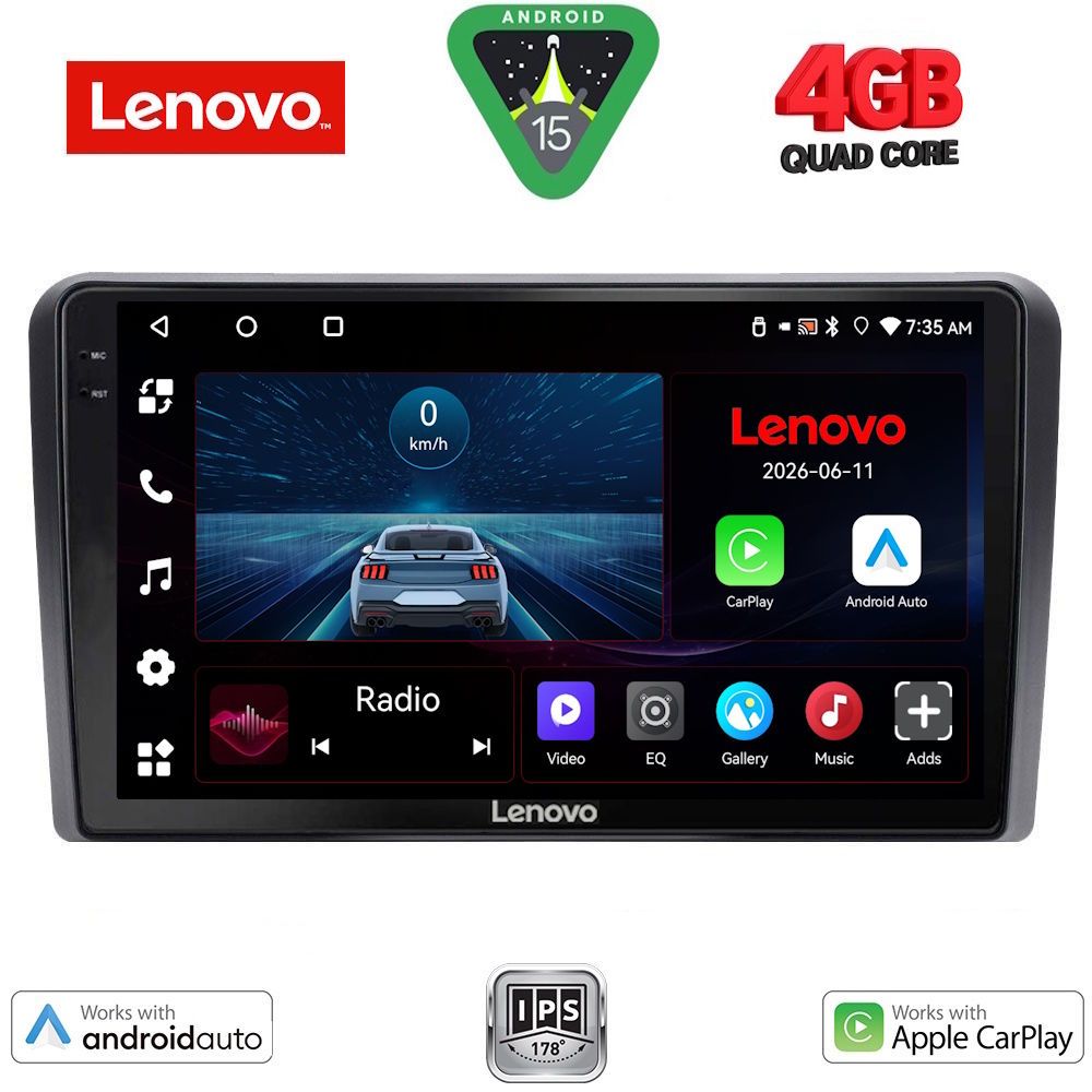 LENOVO LVE 8168SQ_CPAA (10inc) MULTIMEDIA TABLET for FORD mod. 2004-2007