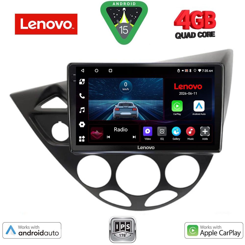 LENOVO LVE 8169_CPAA (9inc) MULTIMEDIA TABLET for FORD FOCUS mod. 1998-2004