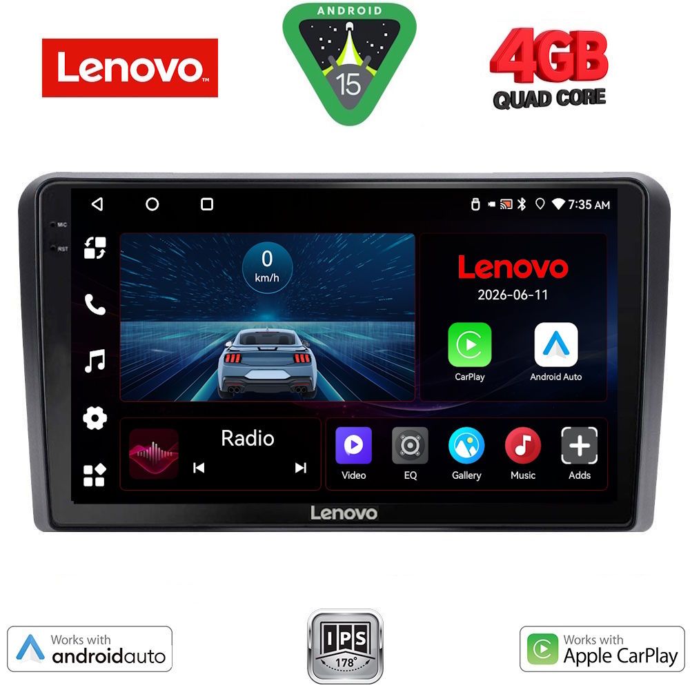 LENOVO LVE 8174L_CPAA (10inc) MULTIMEDIA TABLET for FORD TRANSIT CONNECT mod. 2018-2025 Low Version