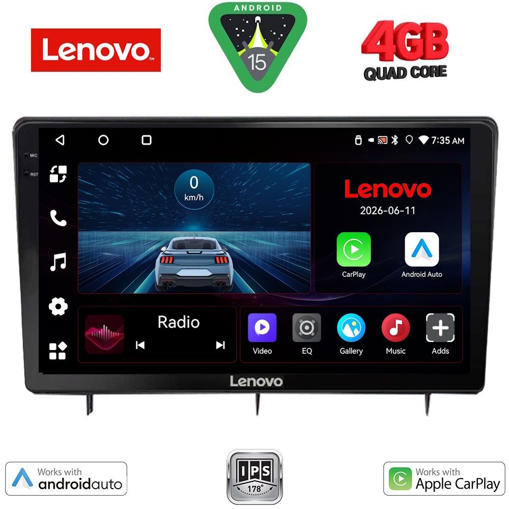LENOVO LVE 8192_CPAA (10inc) MULTIMEDIA TABLET for HONDA CIVIC mod. 2022-2026
