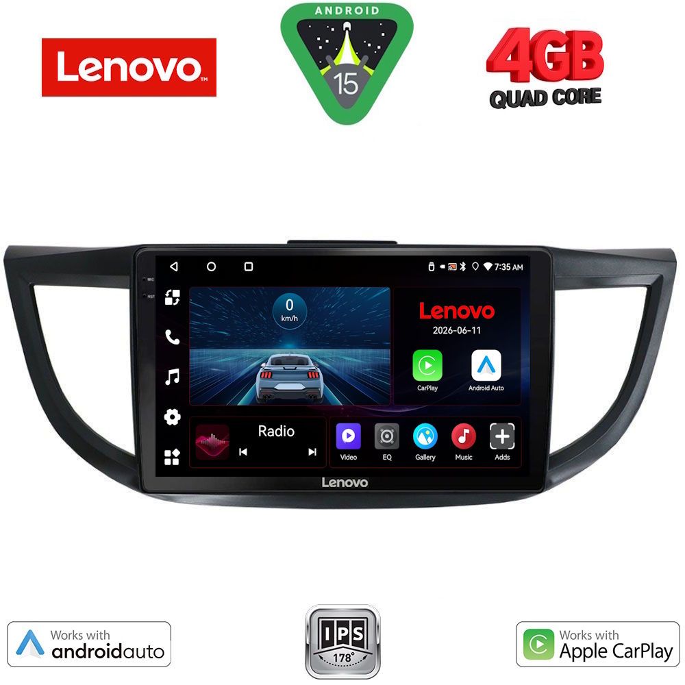 LENOVO LVE 8198_CPAA (10inc) MULTIMEDIA TABLET for HONDA CRV mod. 2013-2017