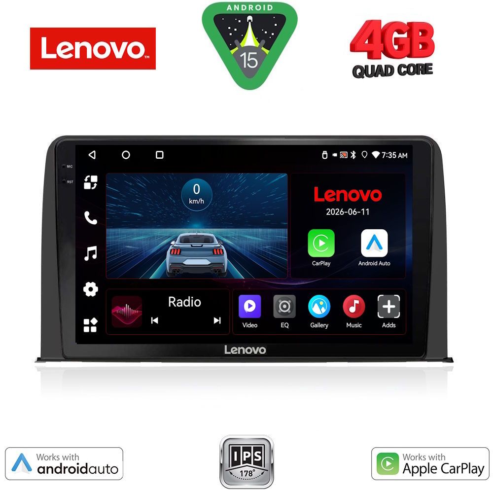 LENOVO LVE 8199_CPAA (10inc) MULTIMEDIA TABLET for HONDA CRV mod. 2017-2023