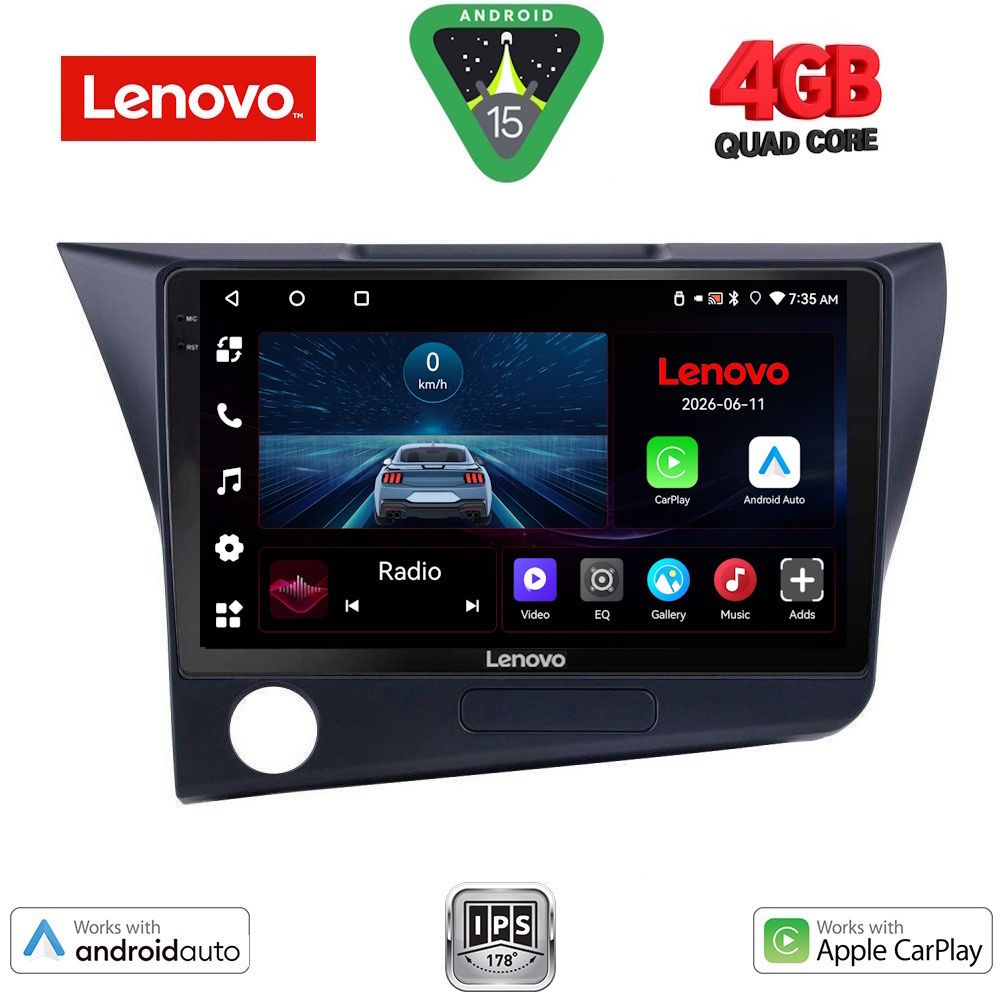 LENOVO LVE 8203_CPAA (9inc) MULTIMEDIA TABLET for HONDA CRZ mod. 2010-2016