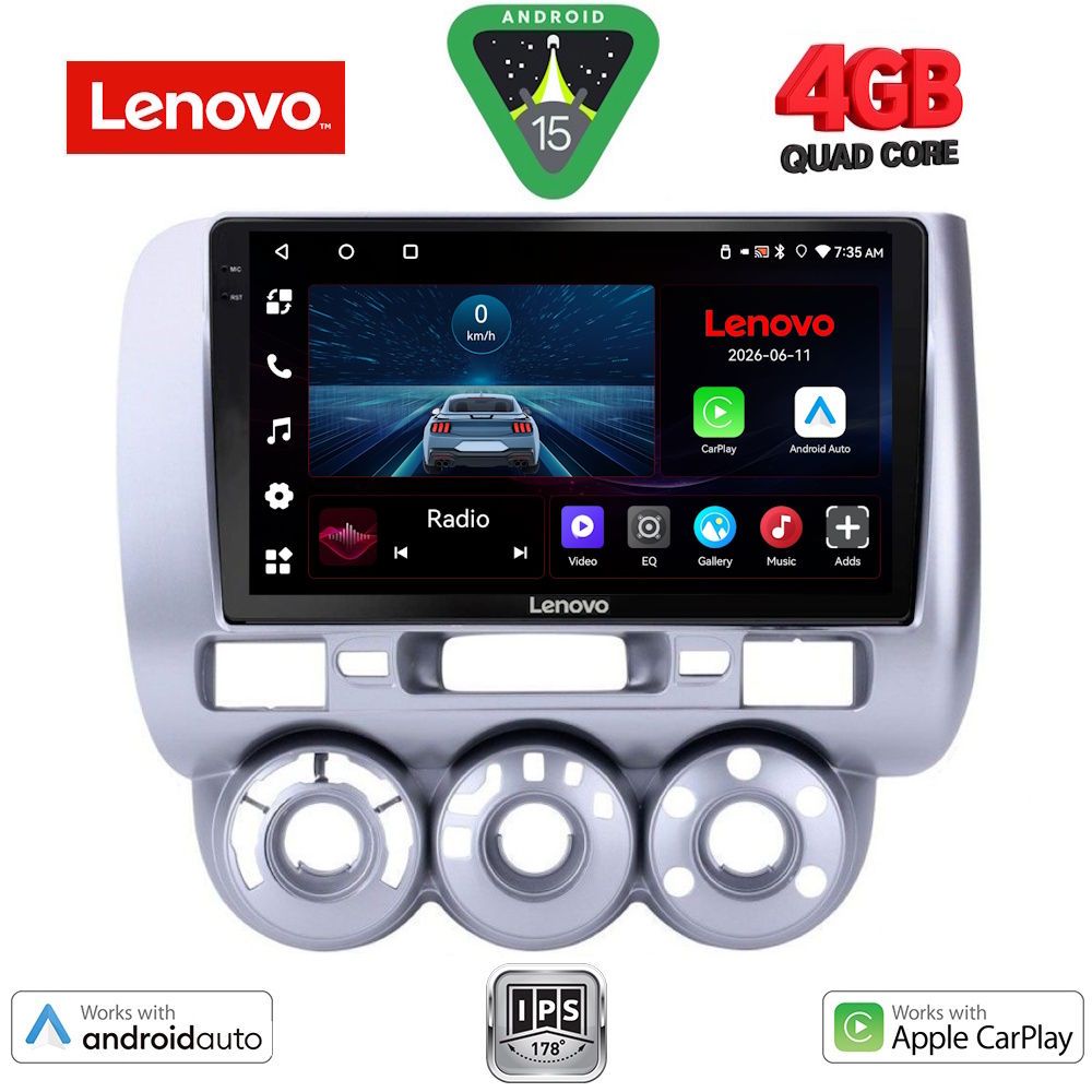 LENOVO LVE 8210_CPAA A/C (9inc) MULTIMEDIA TABLET for HONDA JAZZ mod. 2002-2008