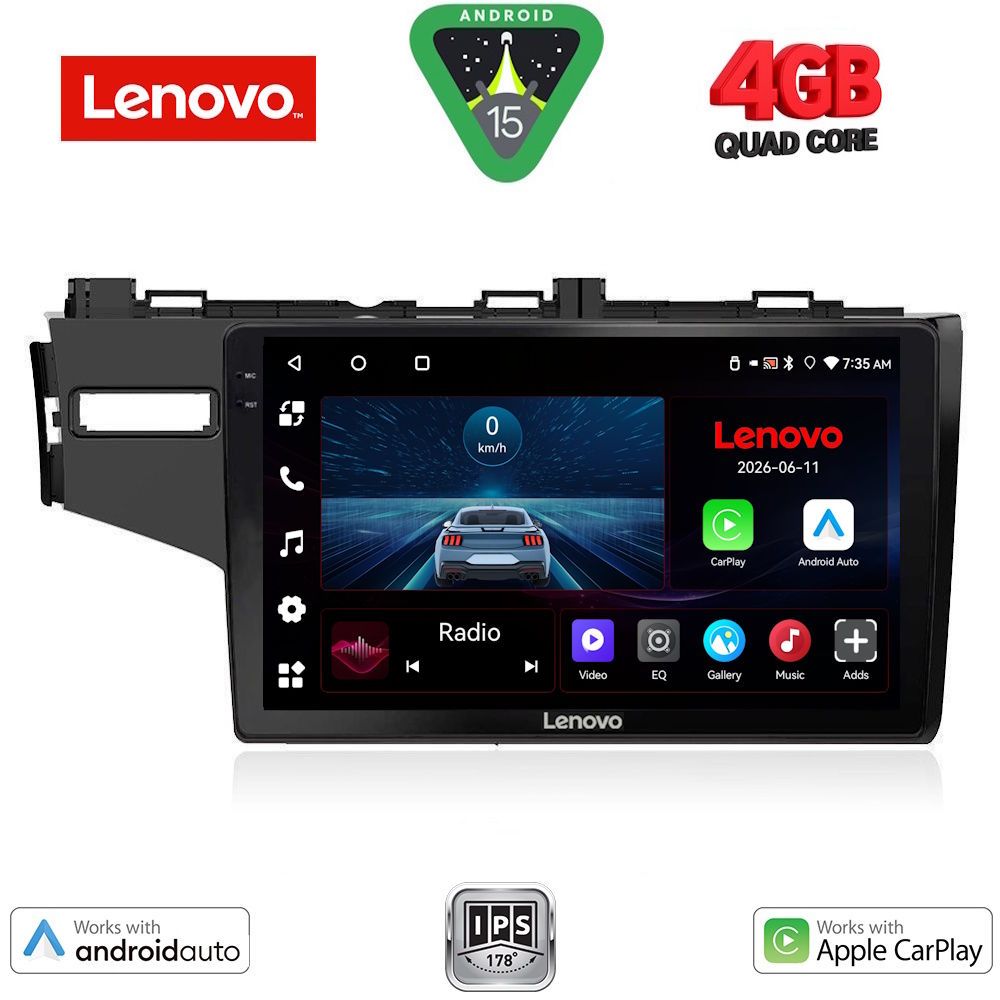 LENOVO LVE 8212_CPAA (10inc) MULTIMEDIA TABLET for HONDA JAZZ mod. 2013-2019