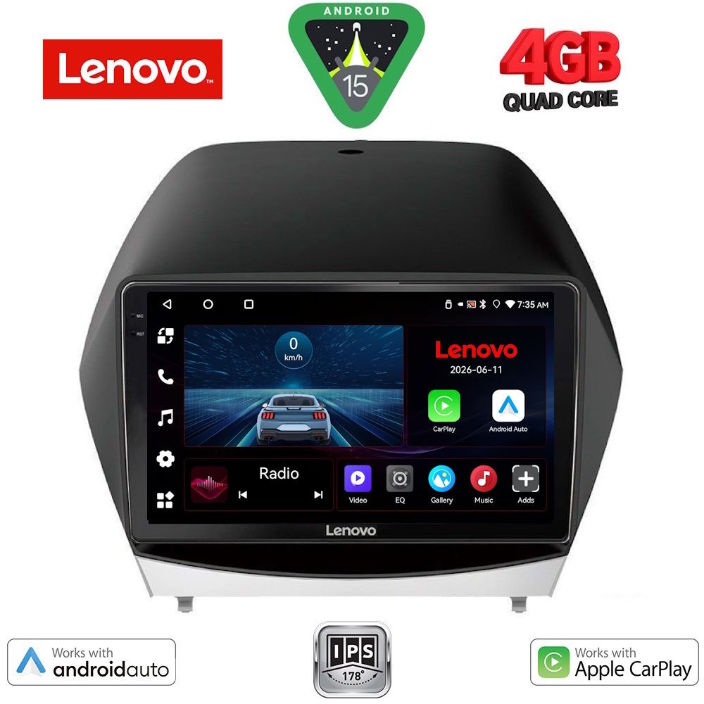 LENOVO LVE 8235_CPAA (10inc) MULTIMEDIA TABLET for HYUNDAI iX35 mod. 2010-2015