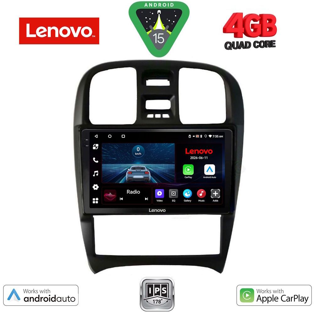 LENOVO LVE 8247_CPAA (9inc) MULTIMEDIA TABLET for HYUNDAI SONATA mod. 2000-2006
