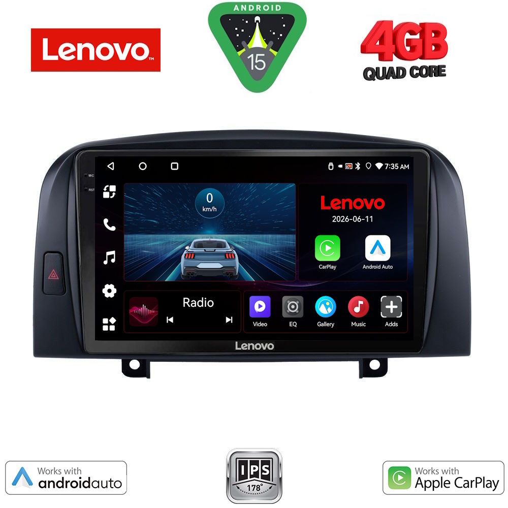 LENOVO LVE 8248_CPAA (9inc) MULTIMEDIA TABLET for HYUNDAI  SONATA mod. 2006-2009