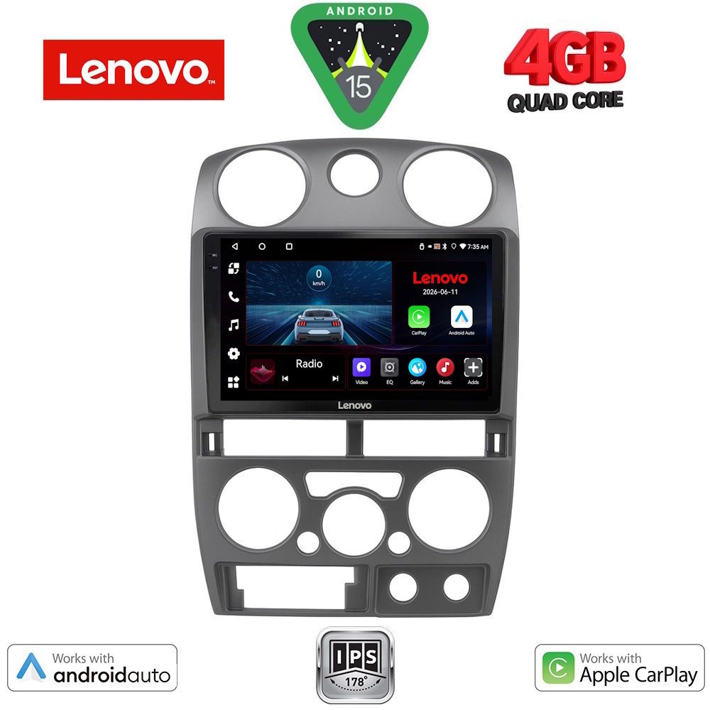 LENOVO LVE 8254GR_CPAA (9inc) MULTIMEDIA TABLET for ISUZU D-MAX mod. 2008-2012  (GREY)