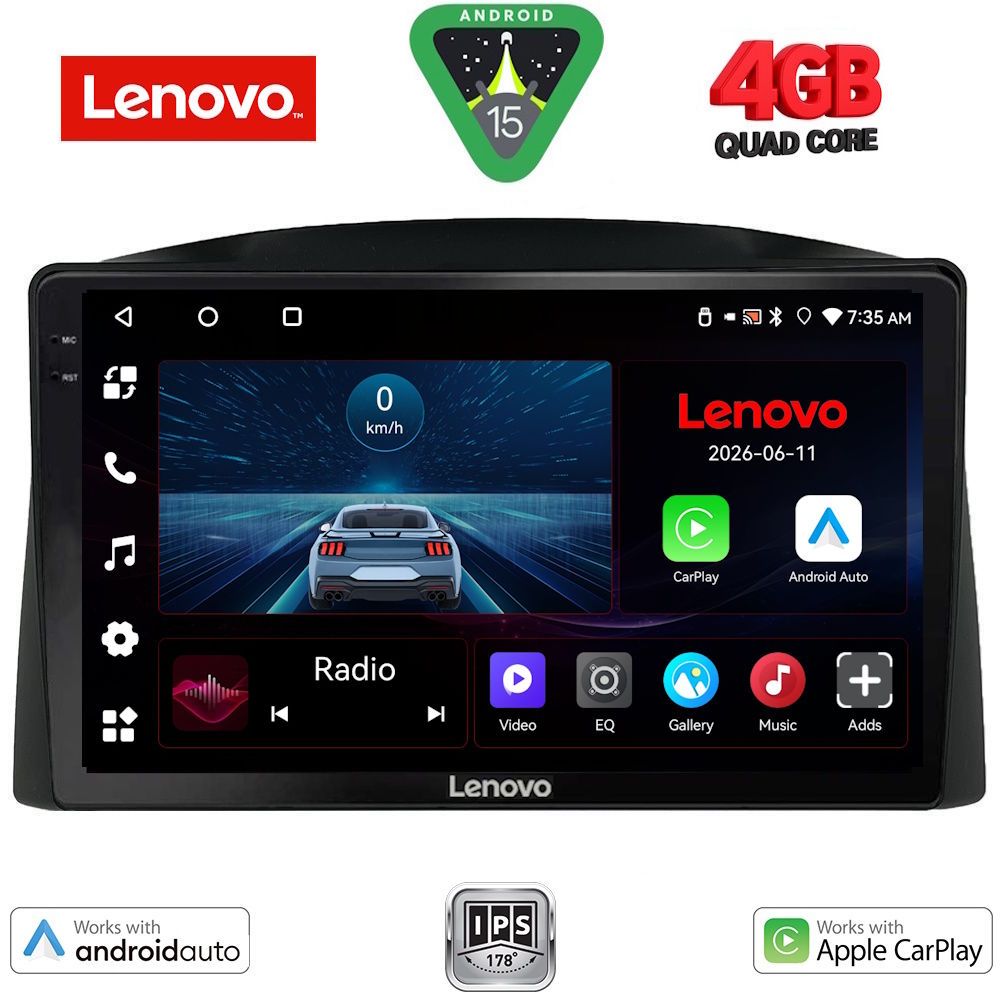 LENOVO LVE 8271_CPAA (10inc) MULTIMEDIA TABLET for JEEP GRAND CHEROKEE mod. 2005-2007 with Original Navi