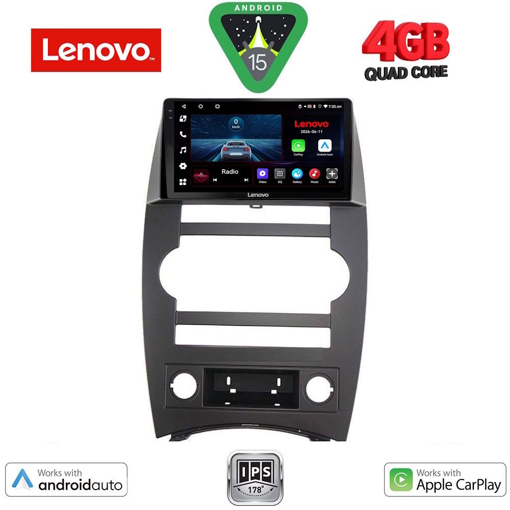 LENOVO LVE 8274_CPAA (9inc) MULTIMEDIA TABLET for JEEP COMMANDER mod. 2007-2009